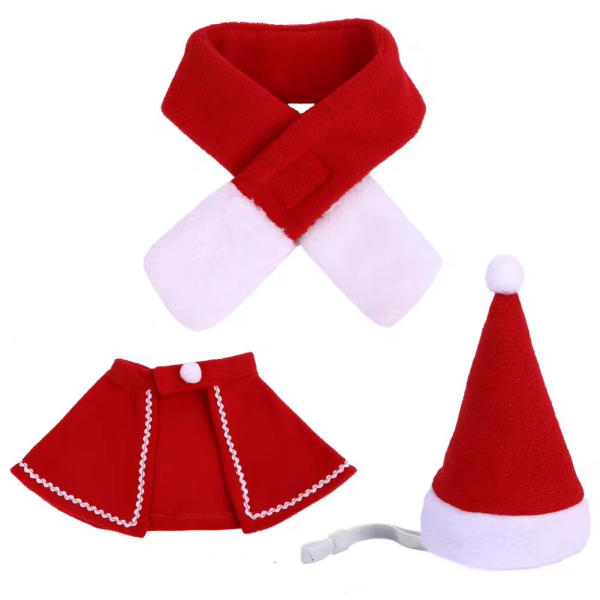 Conjunto de Disfraz de Navidad - 3 piezas para Mascotas