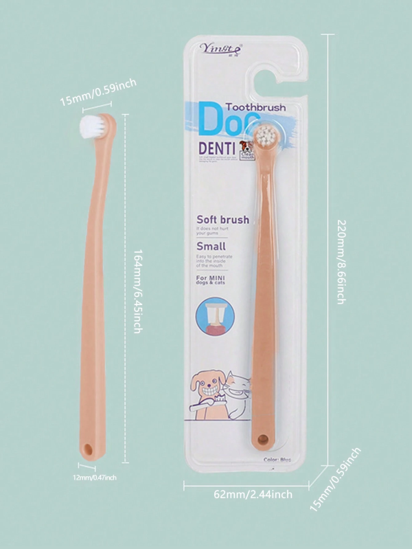 Cepillo de Dientes para Mascotas