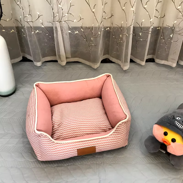 Cama Rectangular para Mascotas, lavable con cojinería extraíble - Image 2