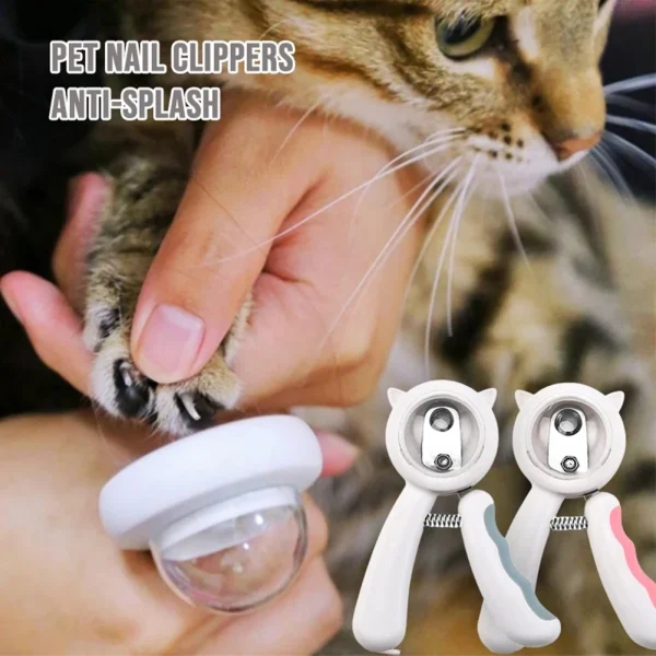 Cortaúñas para mascotas a prueba de salpicaduras - Image 4