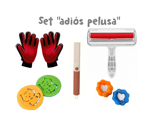 Set "Adiós pelusa"